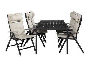 Σετ Τραπέζι και καρέκλες Comfort Garden 1512 (Άσπρο)