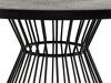Σετ Τραπέζι και καρέκλες Comfort Garden 1526 (Μαύρο)