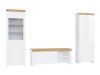 Set mobili soggiorno Boston AS148 (Bianco + Bianco lucido + Wotan quercia)
