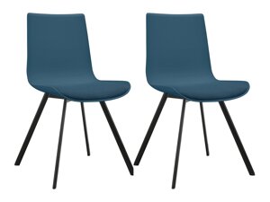 Kėdžių komplektas Denton 1158 (Mėlyna)