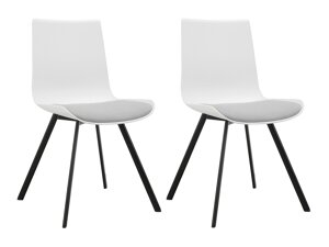 Set di sedie Denton 1158 (Bianco)