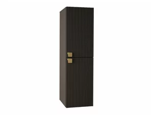 Επιτοίχιο ντουλάπι μπάνιου Merced R101 (Μαύρο)