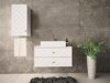 Mueble de baño de pared Merced E105 (Blanco)