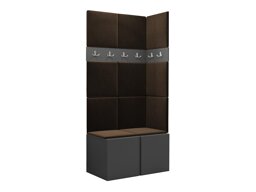 Set arredo da corridoio Hartford 264 (Grafite)