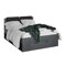 Krevet Austin J111 (Sivi hrast + Crna)