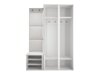 Set arredo da corridoio Hartford 379 (Bianco)