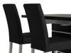 Маса и столове за трапезария Scandinavian Choice 688 (Тъмно сив + Бял)