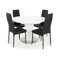 Set sala da pranzo Scandinavian Choice 702 (Nero)