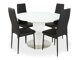 Conjunto de comedor Scandinavian Choice 702 (Negro)