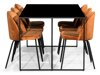 Set sala da pranzo Concept 55 155 (Arancione + Nero)