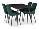 Маса и столове за трапезария Parkland 221 (Зелен)