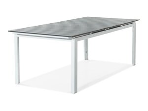 Mesa para o exterior Comfort Garden 540 (Cinzento + Branco)