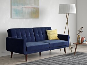 Divano letto Tulsa 117 (Blu scuro)