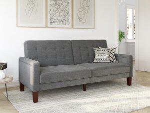 Sofa lova Tulsa 128 (Šviesi pilka)