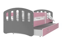 Кровать Aurora 134 (Розовый Серый)
