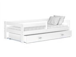 Κρεβάτι Aurora 125 (Άσπρο Άσπρο)