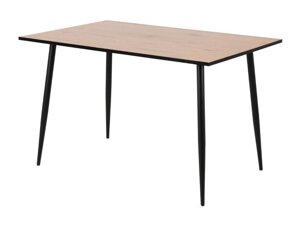 Τραπέζι Oakland 357 (Άγρια δρυς + Μαύρο)