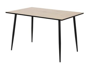 Asztal Oakland 357 (Fehérített tölgy + Fekete)