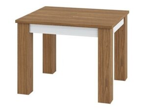 Asztal Madison H113 (Dió + Fényes fehér)