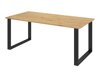Asztal Tucson 139 (Artisan tölgy + Fekete)