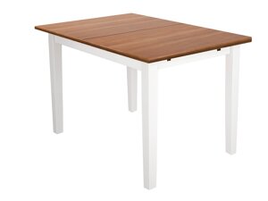Τραπέζι Denton 810 (Άσπρο + Μελί δρυς)