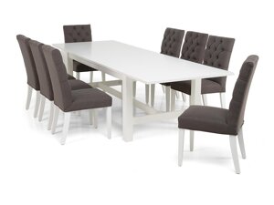 Conjunto de comedor Scandinavian Choice 569 (Gris)