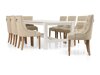 Маса и столове за трапезария Scandinavian Choice 572 (Beige)