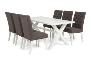 Set sala da pranzo Scandinavian Choice 674 (Grigio)