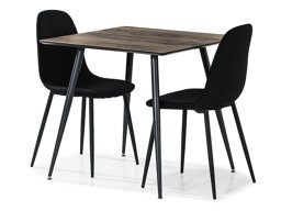 Маса и столове за трапезария Scandinavian Choice 811 (Черен)