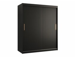 Kleiderschrank Hartford 399 (Schwarz)