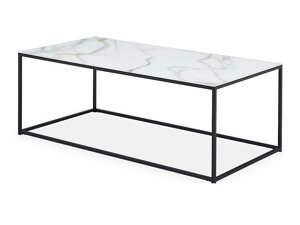 Tavolino da caffè Concept 55 204 (Bianco + Nero)