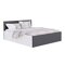 Cama Aurora 157 (Blanco + Gris)