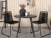Tisch und Stühle Dallas 3782 (Schwarz)
