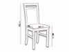 Chaise Victorville 154 (Blanc)