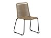 Stol i stolice set Dallas 3783 (Svijetlo smeđa + Crna)