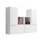 Set di gabinetto Charlotte C123 (Bianco)