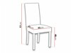 Chaise Victorville 160 (Blanc)