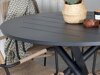 Conjunto de mesa y sillas Dallas 3729 (De color marrón claro + Negro)