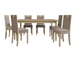 Маса и столове за трапезария Victorville 262 (Сонома дъб)