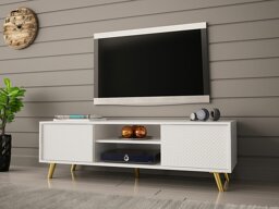 TV-Tisch Merced F101 (Weiß)