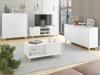 Set mobili soggiorno Merced F106 (Bianco)
