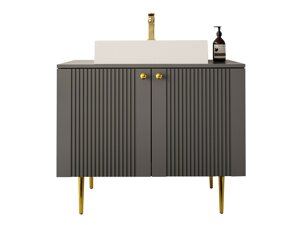 Mueble de lavabo de pie Merced P101 (Gris)