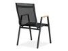 Σετ Τραπέζι και καρέκλες Comfort Garden 1574 (Μαύρο)