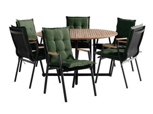 Conjunto de mesa e cadeiras Comfort Garden 1574 (Verde)