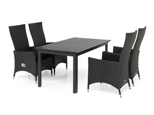 Conjunto de mesa e cadeiras Comfort Garden 1123