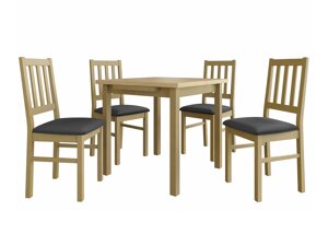 Маса и столове за трапезария Victorville 275 (Сонома дъб)
