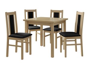 Маса и столове за трапезария Victorville 279 (Сонома дъб)