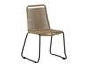 Conjunto de mesa y sillas Dallas 3860 (Beige + Negro)