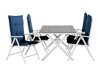 Σετ Τραπέζι και καρέκλες Comfort Garden 1487 (Μπλε)