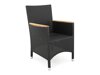 Σετ Τραπέζι και καρέκλες deNoord 284 (Μαύρο)